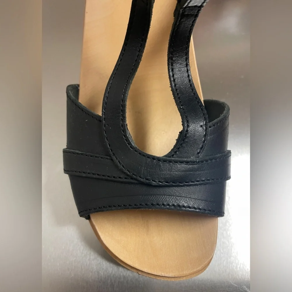 Swedish Hasbeens Clog Sandals - Picture 8 of 13